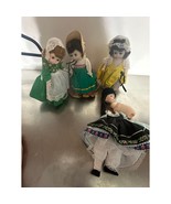 Lot of 4 Vintage Madame Alexander International Dolls 8 Inch - $825.23 MXN