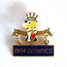 Vintage Los Angeles LA California USA 1984 Olympic Pin Series I Sam the Eagle - £11.60 GBP
