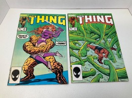 Lot Of 2 &quot;The Thing&quot; Comic Books #20 &amp; #21  Marvel 1985 Comics - $7.61