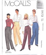 Mccall&#39;s Pants Pattern 8473. Misses Sizes 8;10;12 - $94.84 MXN