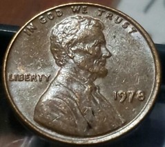 1978 Lincoln Cent Cent Ddo No Mint Mark Free Shipping - £4.67 GBP