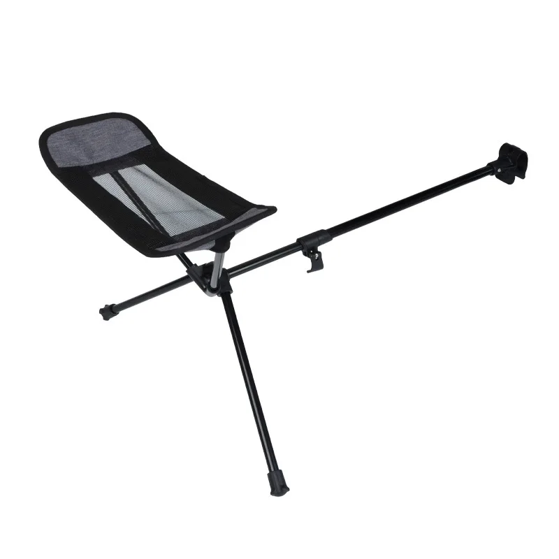 PACOONE Portable Folding Footrest, Foot Rest with Extender, Outdoor Chair, - £19.87 GBP