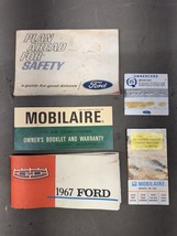 1967 Ford Galaxie Mobilaire Original Factory Owners Manual Plan Ahead Fo... - $63.27