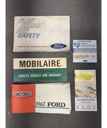1967 Ford Galaxie Mobilaire Original Factory Owners Manual Plan Ahead Fo... - $1,182.07 MXN