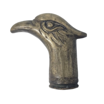Antique Walking Stick with Eagle Handle, Brass - $70.00