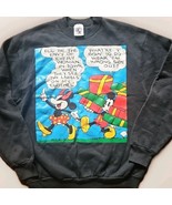 Vtg The Perils Of Micky Minnie Mouse Graphic Sweatshirt Unisex XL Disney - $98.01
