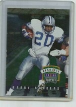 Barry Sanders (Detroit Lions) 1996 Playoff Absolute Football Card #104 - £3.89 GBP