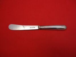 Round by Spaulding &amp; Co. English Sterling Silver Butter Spreader HH AS 6... - $88.11