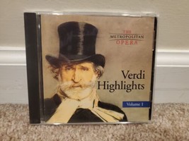 The Metropolitan Opera: Verdi Highlights Vol. 1 (CD, 2001) - £6.74 GBP