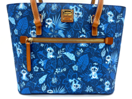 Disney Dooney and &amp; Bourke Stitch Tote Bag Purse Blue NWT Lilo 2024 A - £271.34 GBP