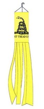 GADSDEN DONT TREAD WINDSOCK  wind sock flag garden  FL622 new twirling T... - $6.64