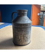Vintage  Capitol Dairy  Co Chicago Milk Can Galvanized 18 Qt 1951 - £78.22 GBP
