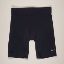 Nike Yoga Dri-FIT Mens Size XL Tight Fit Shorts Black DQ4890-010 - £31.88 GBP