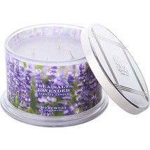 HOMEWORX SEA SALT LAVENDER by Slatkin + Co. SCENTED CANDLE 18 OZ For UNISEX - $51.22