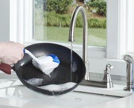 DAWN Ultra rAdiAL Kitchen BRUSH w/ Scraper Dishwashing Pots Pans Cleanin... - $22.43