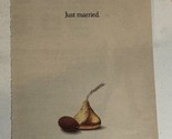 1990 Hershey Kisses With Almonds Vintage Print Ad Advertisement pa19 - £6.32 GBP