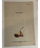 1990 Hershey Kisses With Almonds Vintage Print Ad Advertisement pa19 - £6.18 GBP