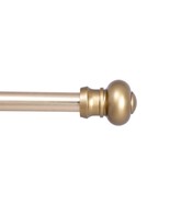 Kenney 7/16” Ashby Café Window Curtain Rod, Bronze, 28-48” - $36.57 CAD