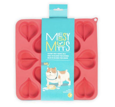 Messy Mutts 628043606616 Heart Shaped Dog Treat Making Mold, Pack of 2 - £23.12 GBP