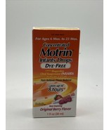 Motrin Infant Drops Oral Suspension Dye Free Pain Reliever 1 Oz Berry 50... - $4.10 CAD