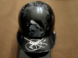 TODD HELTON COLORADO SPRINGS MINOR LEAGUE TEAM SIGNED AUTO MINI HELMET J... - £194.61 GBP