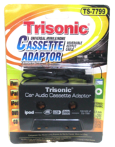 Trisonic Car Cassette Tape Adapter Converter 3.5MM For iPhone iPod MP3 Android - £9.10 GBP