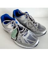AND1 Athletic Sneakers White Gray Blue Leather Mesh Mens sz 8.5 - $33.76 CAD