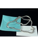 Tiffany &amp; Co Sterling Silver Venetian Box Chain Necklace 17 3/4&quot; 39.3g J... - £310.83 GBP
