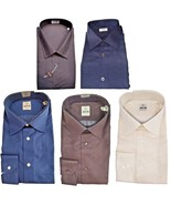 Classic Shirt Man Lightweight Solid Colour Mix Silk Or Cotton Ages Smiler - £24.84 GBP+