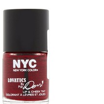 N.Y.C. New York Color Lovatics By Demi Lip And Cheek Tint Cheeky Strawberry (Pac - £15.79 GBP