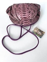 Silvano Biagini Genuine Reptile Strap Purse Bag ~ Made in Italy - $316.77