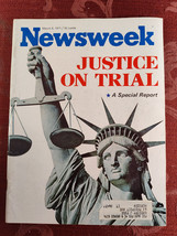 NEWSWEEK Magazine March 8 1971 3/8/71 Justice On Trial Vietnam War - £12.72 GBP