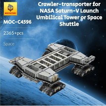 Crawler-transporter Model Building Blocks Mobile Launcher Platform Bricks Toys - £156.60 GBP