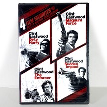 Dirty Harry / Magnum Force / The Enforcer / Sudden Impact (2-Disc DVD) Brand New - $11.28