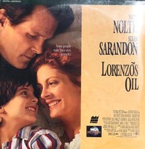 New LORENZO&#39;S OIL LASERDISC 90s Susan Sarandon Nick Nolte Drama 1992 SEA... - £13.97 GBP