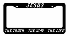 Jesus The Truth - The Way - The Life Christian  License Plate Frame Cover - £9.57 GBP