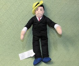 DICK TRACEY PLUSH DOLL 12&quot; TOY NETWORK STUFFED CHARACTER DECTECTIVE BLAC... - £7.43 GBP