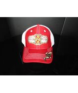 Fuente Fuente Opus X  Red , White and Gold Embroidered Baseball Cap NWTS - $1,719.06 MXN