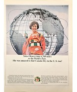 CANADIAN DRY GINGER ALE - Good as in NY to To WORLD&#39;S FAIR-1964 Vintage ... - €10,27 EUR