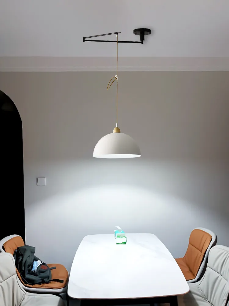 Table ceiling chandelier hanging light adjustable position fixture indoor lighting lamp thumb200