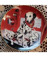Danbury Mint ~ Three Dog Alarm ~ Marty Roper Dalmatian Plate B7662 ~ Fir... - $35.56 CAD