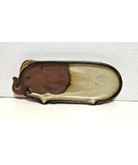 UCTCI Japan Stoneware Elephant Trinket Dish/Spoon Rest 8.5&quot; x 3.5&quot; - $266.59 MXN