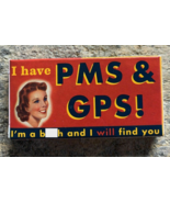 Blue Q Gum 16 Pieces Two Packs PMS &amp; GPS  I&#39;m a B* &amp; Will Find You Free ... - £6.79 GBP