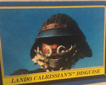 Return Of The Jedi Blue Trading Card #149 Lando Calrissian Disguise - $1.97