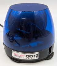 Whelen CR212 Cadet Blue Magnetic Dome Spinning Strobe Light - Works - $99.99