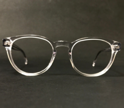 Warby Parker Brille Rahmen Percey M 500 Transparent Rund Voll Felge 48-20-140 - £43.59 GBP