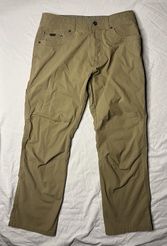 Kuhl Pants Mens 32x30 Revolvr Vintage Patina Dye Beige Khaki Cargo 5232 ... - $40.00