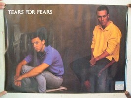 Tears For Fears Poster band Shot Vintage - £212.38 GBP