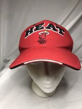 Miami Heat NBA Twins Enterprise Vintage 90&#39;s Red Snapback Cap Hat - $10.00