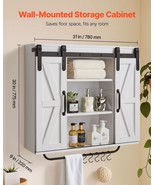 VEVOR? Bathroom? Wall? Cabinet? Medicine? Cabinet? with? Tower? Bar? and... - $140.49